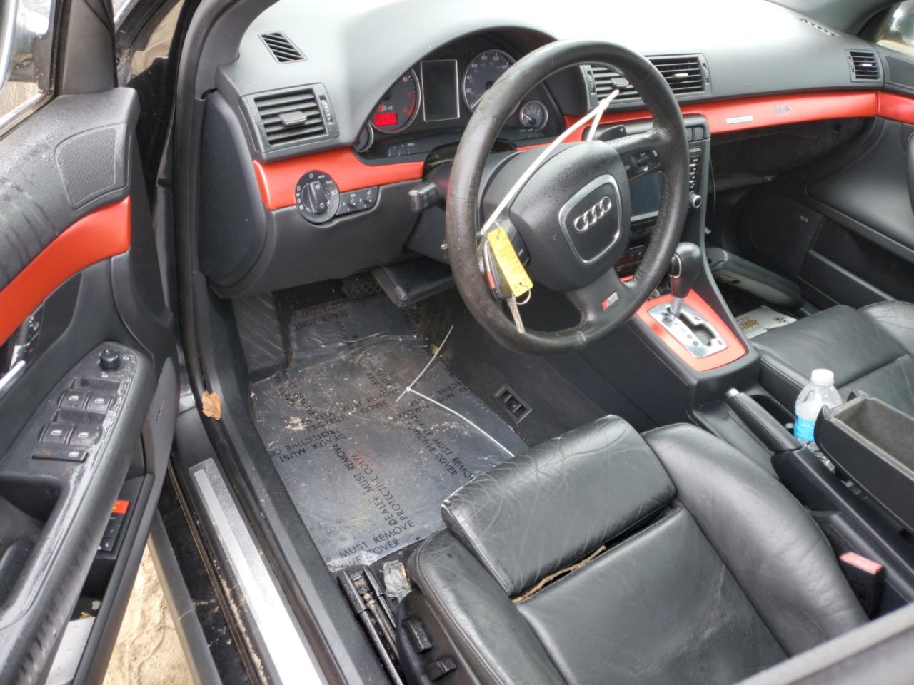 2005 Audi New S4 Quattro Black vin: WAUGL78E65A555368
