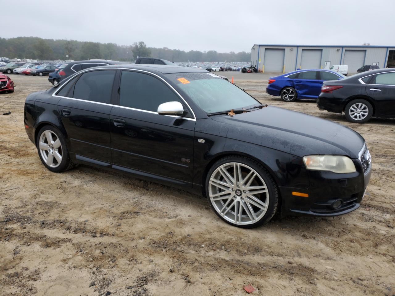 2005 Audi New S4 Quattro Black vin: WAUGL78E65A555368