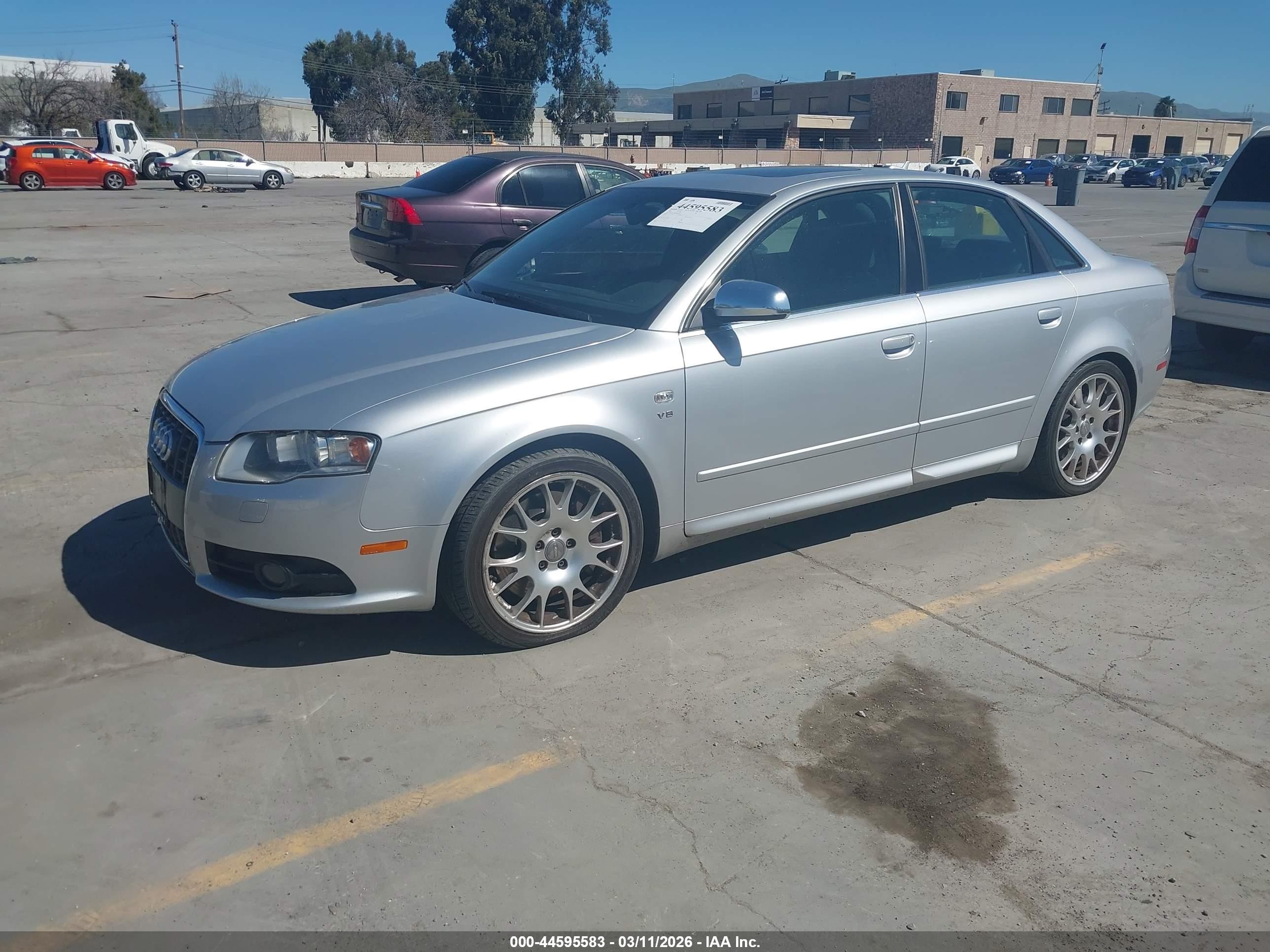 2006 Audi S4 4.2 Silver vin: WAUGL78E66A008117