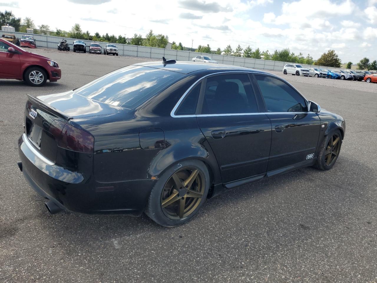2006 Audi S4 Quattro Black vin: WAUGL78E66A144957
