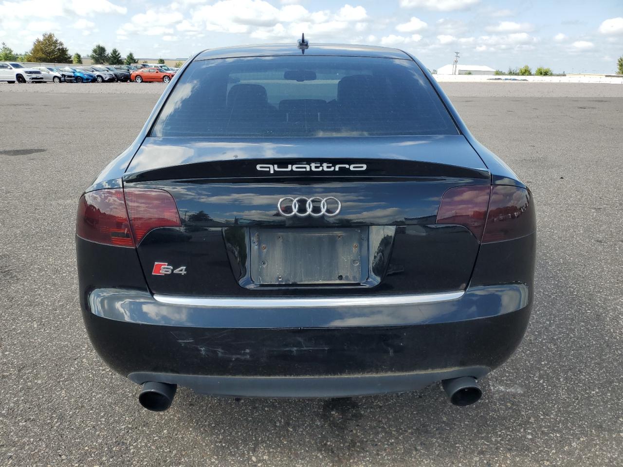 2006 Audi S4 Quattro Black vin: WAUGL78E66A144957
