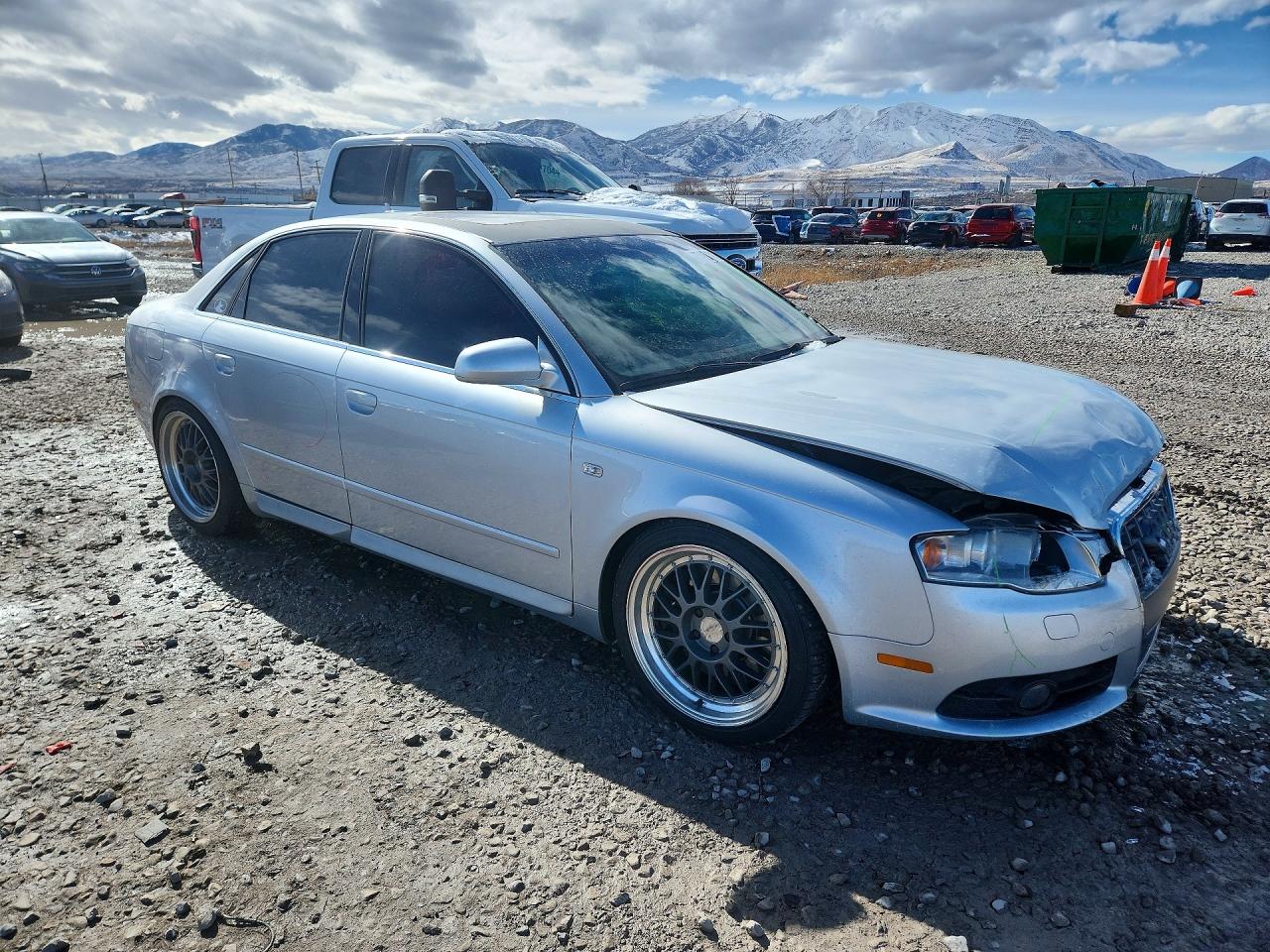 2007 Audi New S4 Quattro Серебряный vin: WAUGL78E67A208254