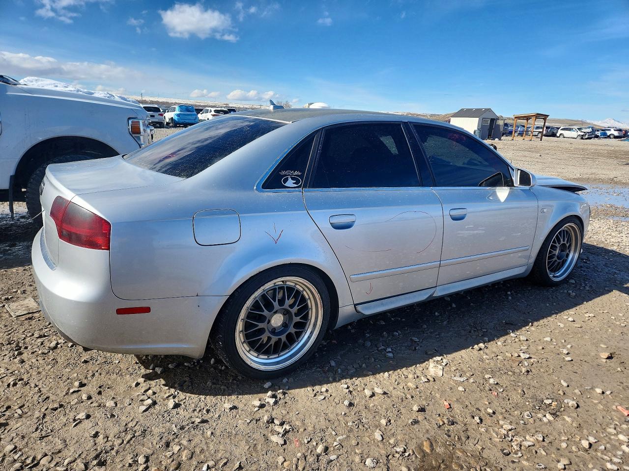 2007 Audi New S4 Quattro Серебряный vin: WAUGL78E67A208254