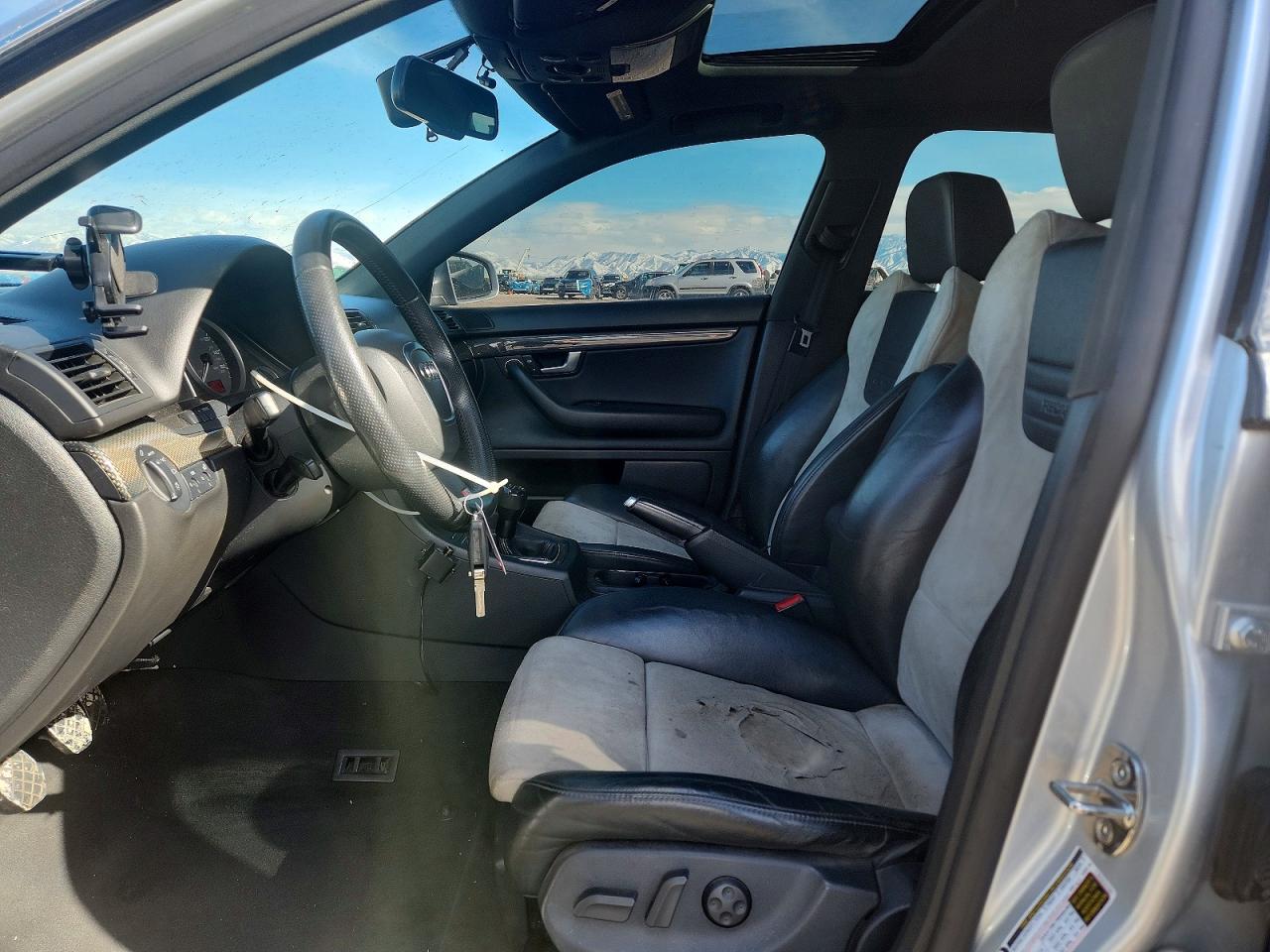 2007 Audi New S4 Quattro Серебряный vin: WAUGL78E67A208254