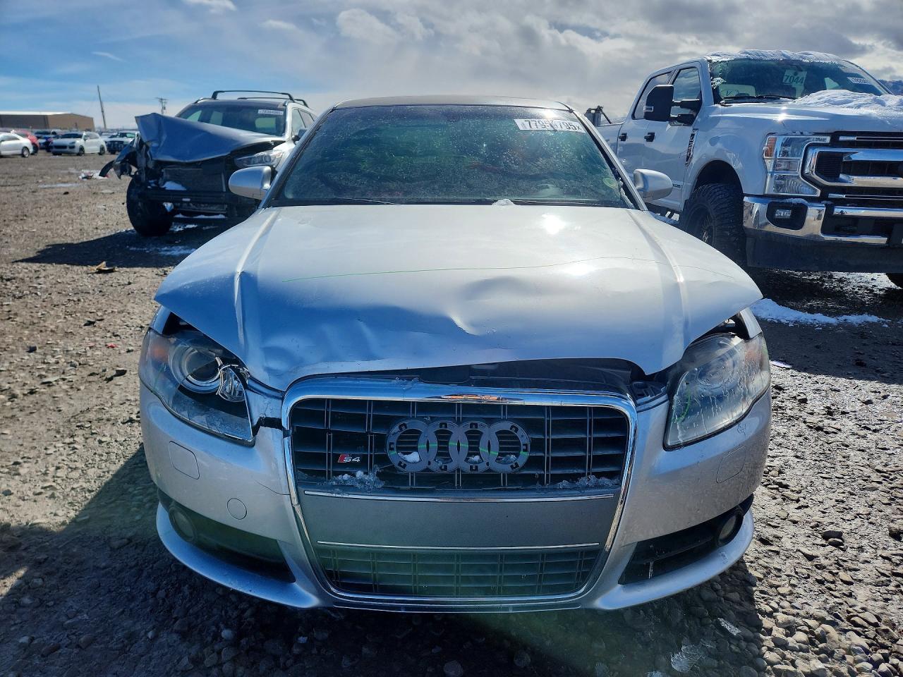 2007 Audi New S4 Quattro Серебряный vin: WAUGL78E67A208254