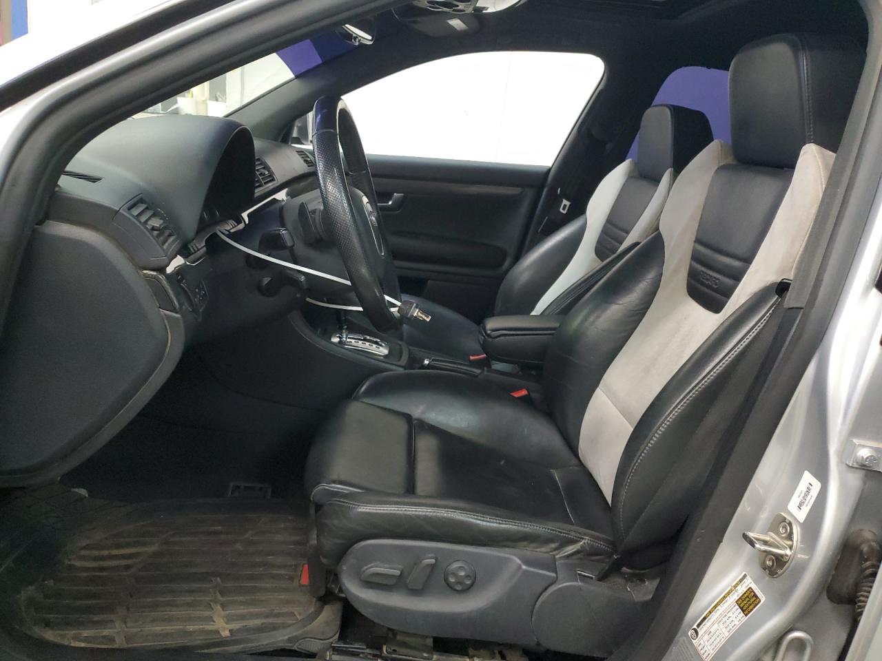 2007 Audi New S4 Quattro Silver vin: WAUGL78E67A234384