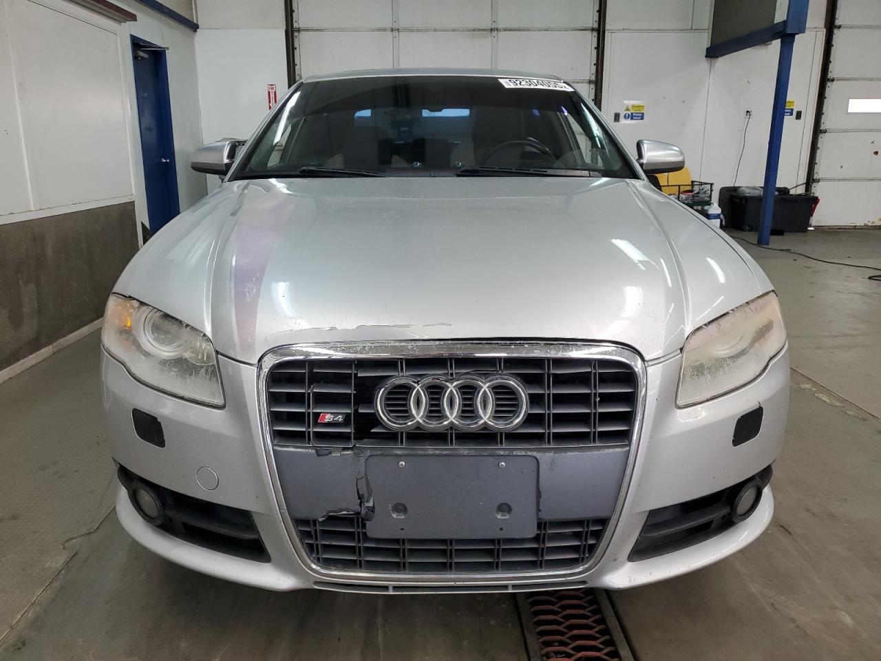 2007 Audi New S4 Quattro Silver vin: WAUGL78E67A234384