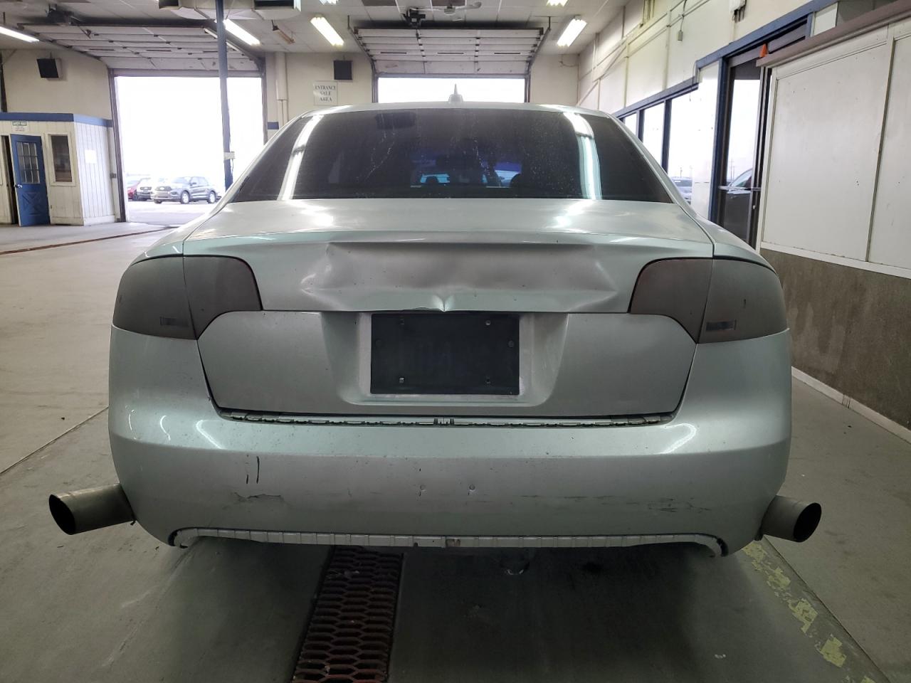 2007 Audi New S4 Quattro Silver vin: WAUGL78E67A234384