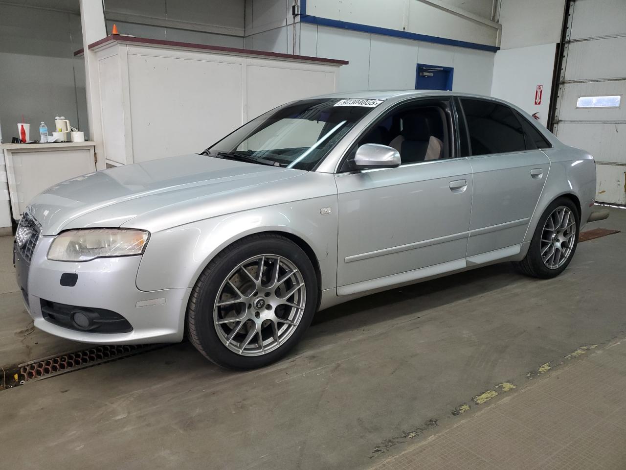 2007 Audi New S4 Quattro Silver vin: WAUGL78E67A234384