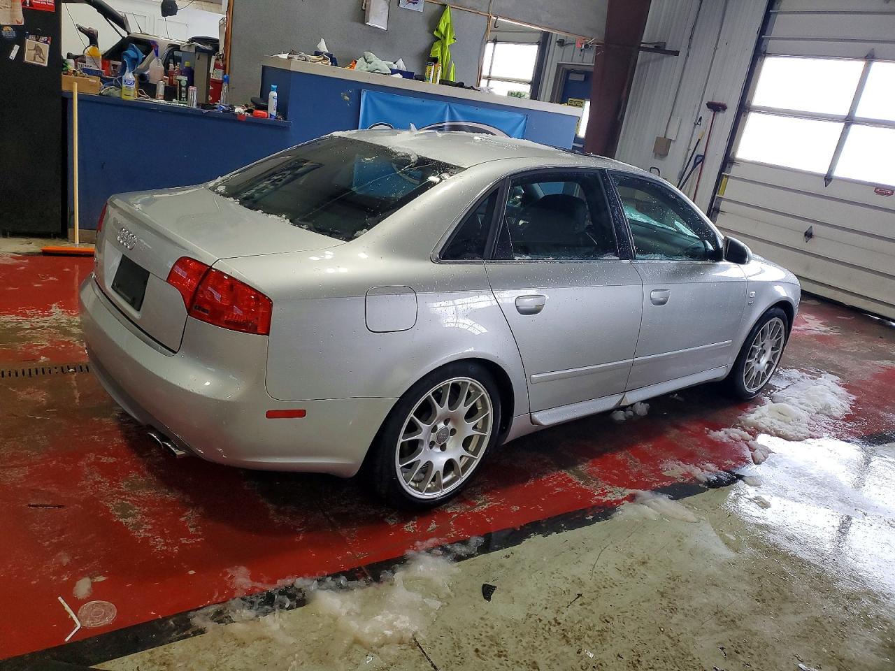 2006 Audi S4 Quattro Silver vin: WAUGL78E76A060968