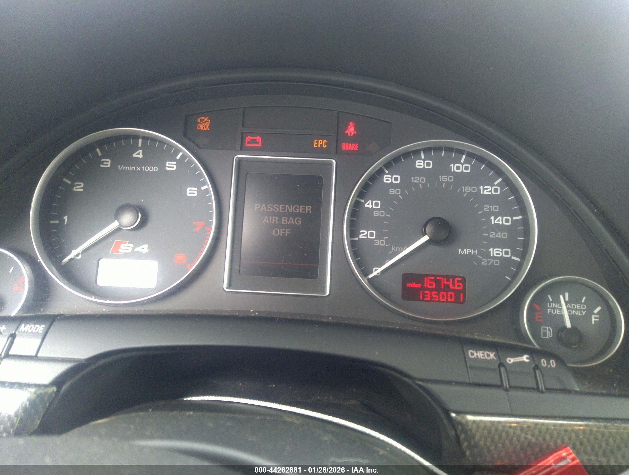 2006 Audi S4 4.2 Black vin: WAUGL78E86A273363