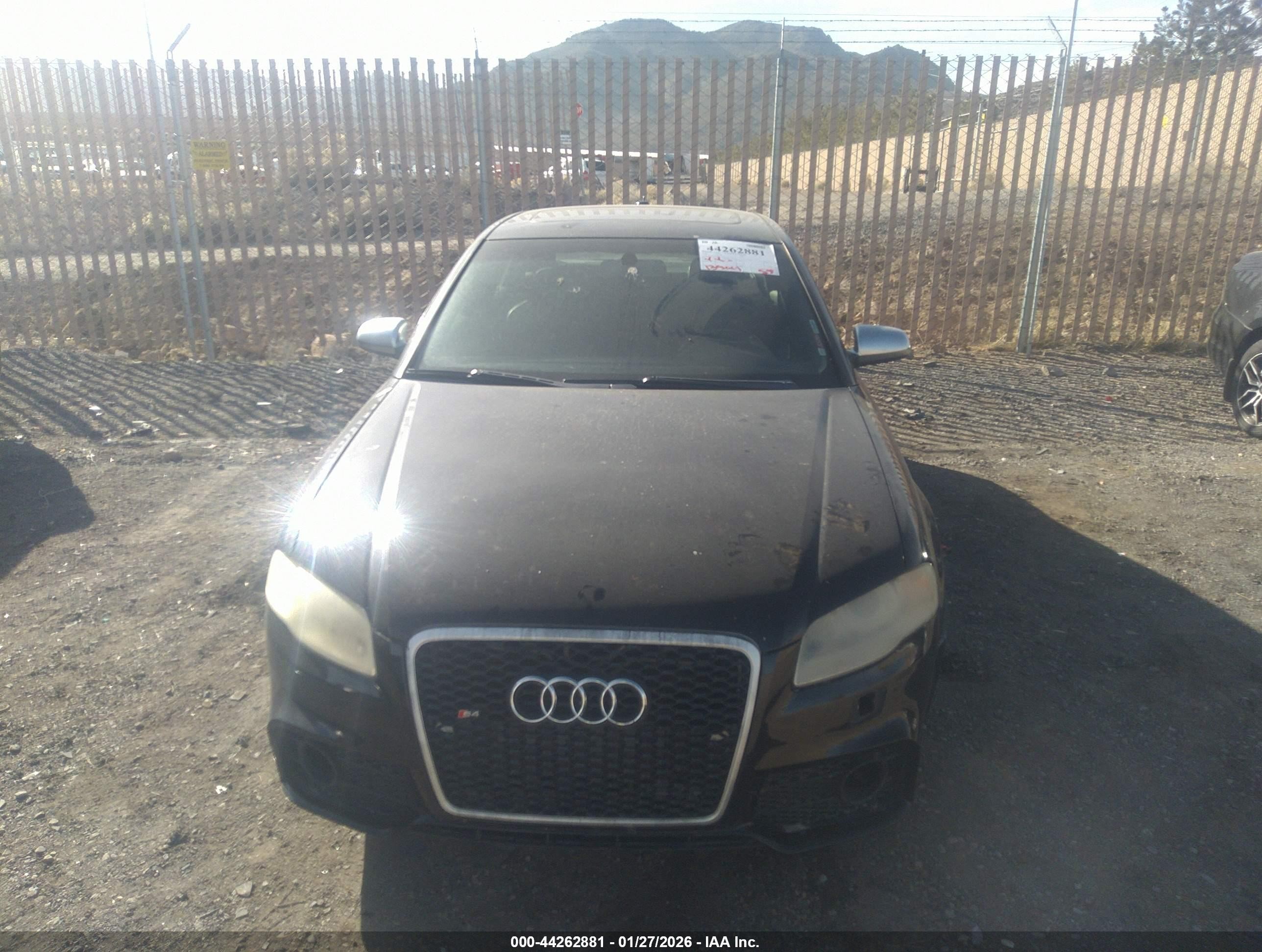 2006 Audi S4 4.2 Black vin: WAUGL78E86A273363
