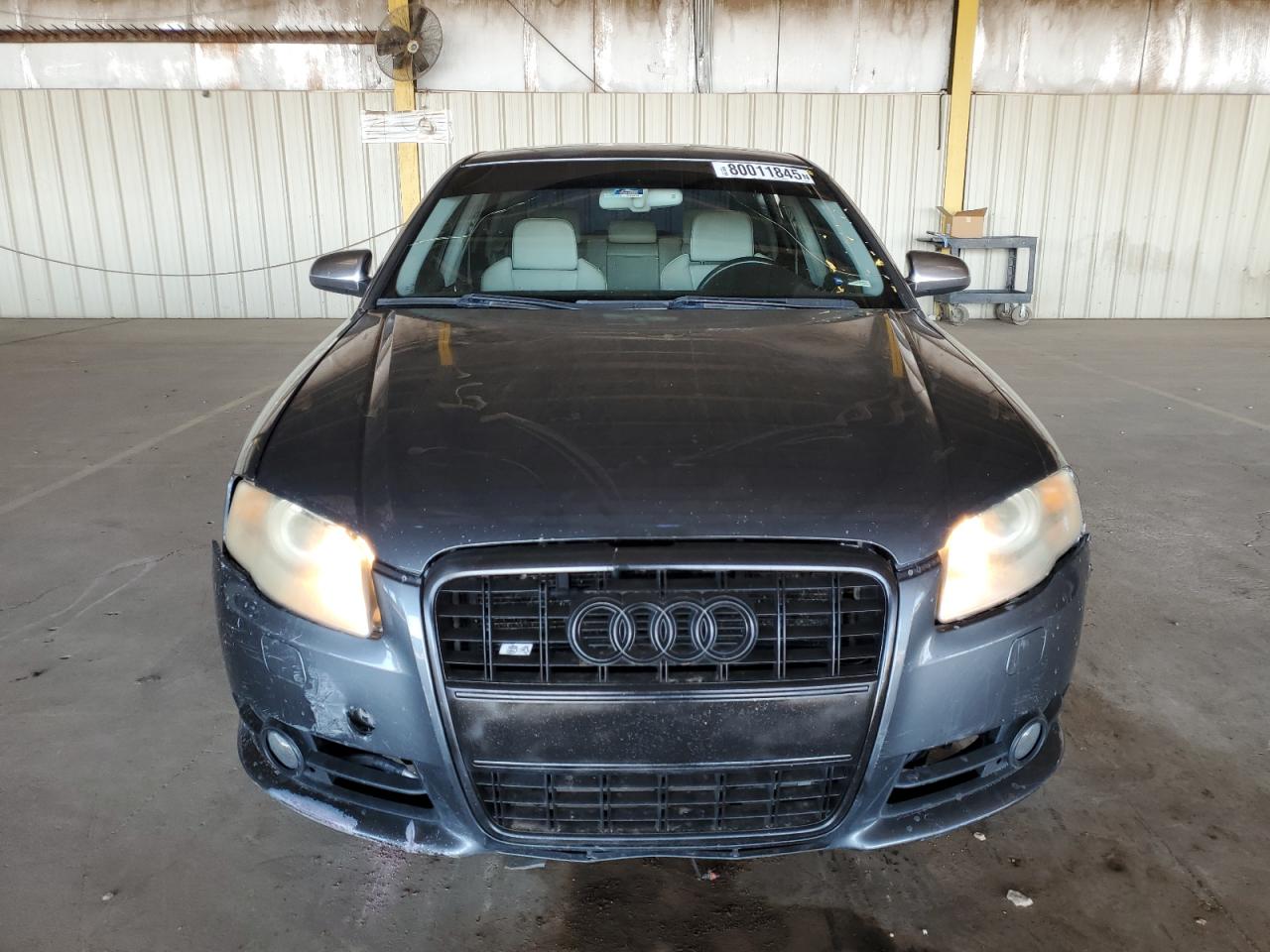 2007 Audi New S4 Quattro Gray vin: WAUGL78E97A044112