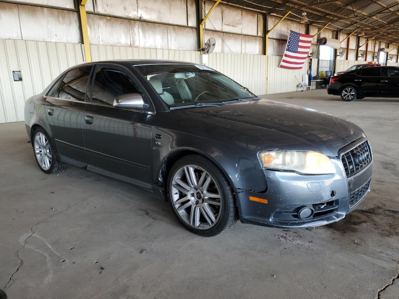 2007 Audi New S4 Quattro Gray vin: WAUGL78E97A044112