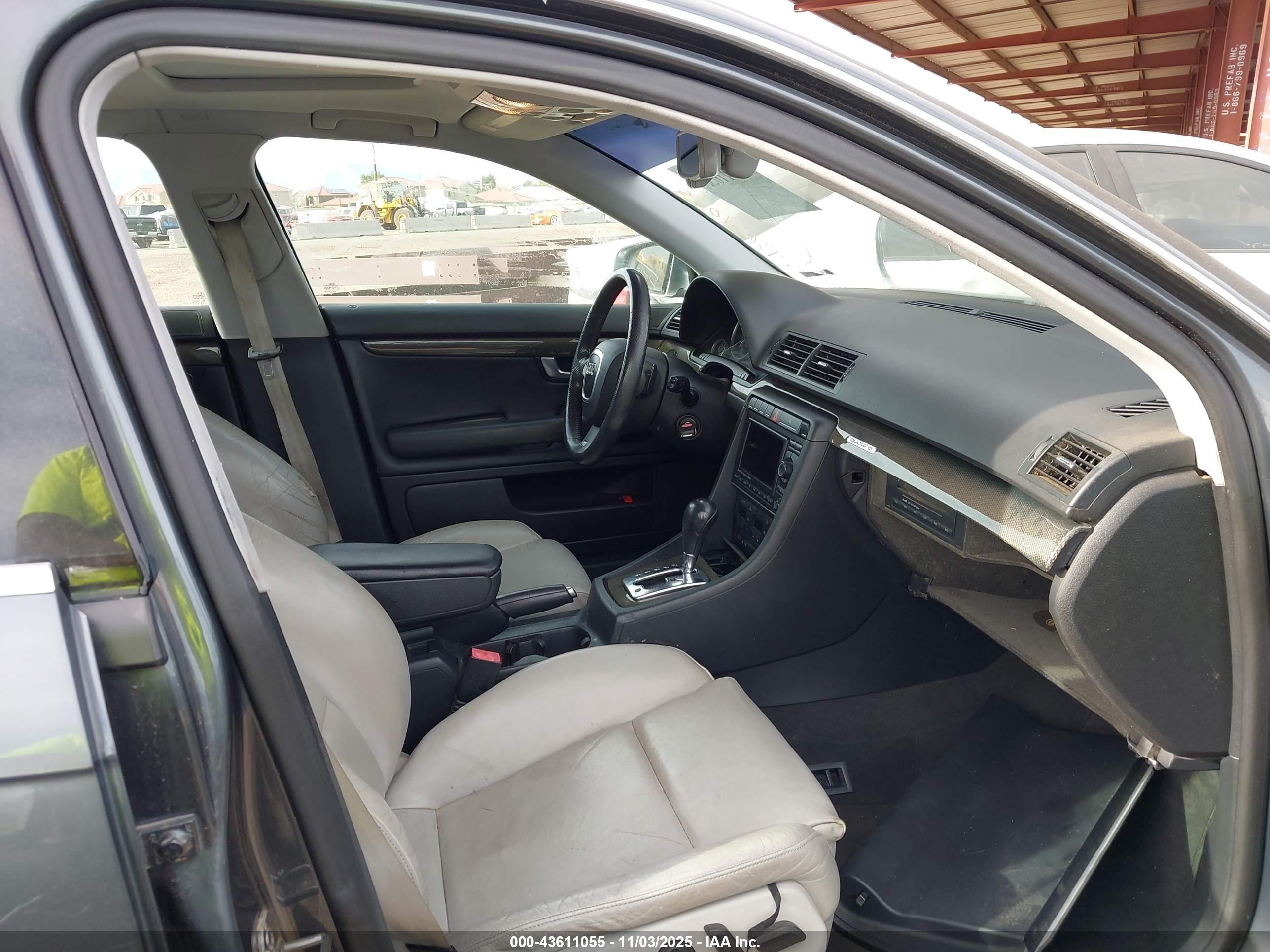 2007 Audi S4 4.2 Gray vin: WAUGL78E97A044112