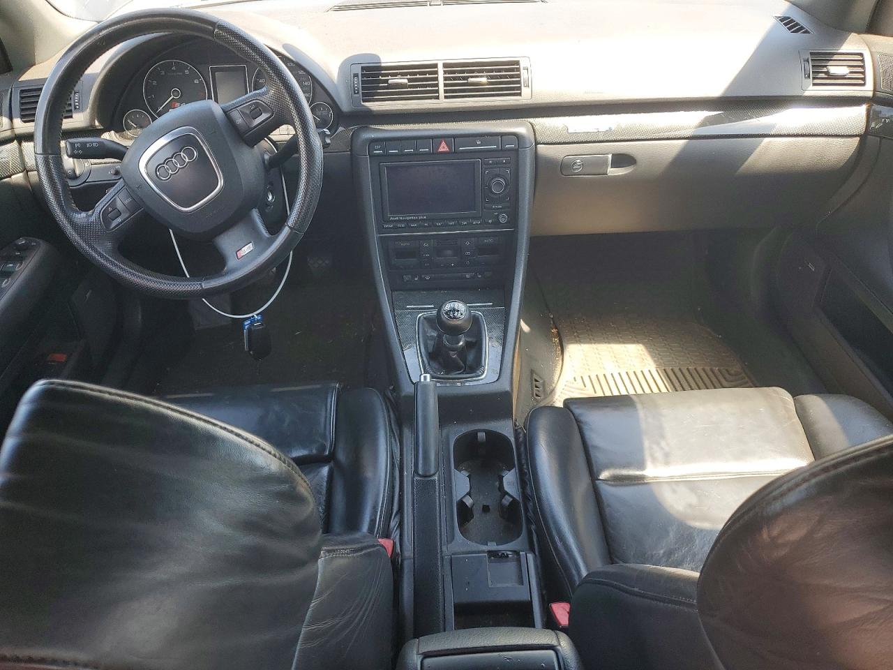 2007 Audi New S4 Quattro Серый vin: WAUGL78E97A170261