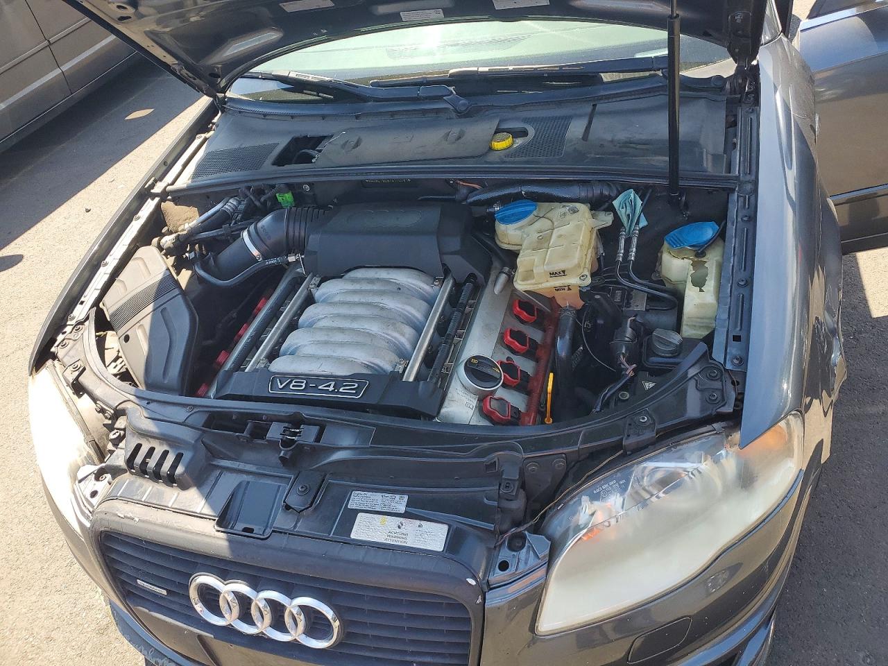 2007 Audi New S4 Quattro Серый vin: WAUGL78E97A170261