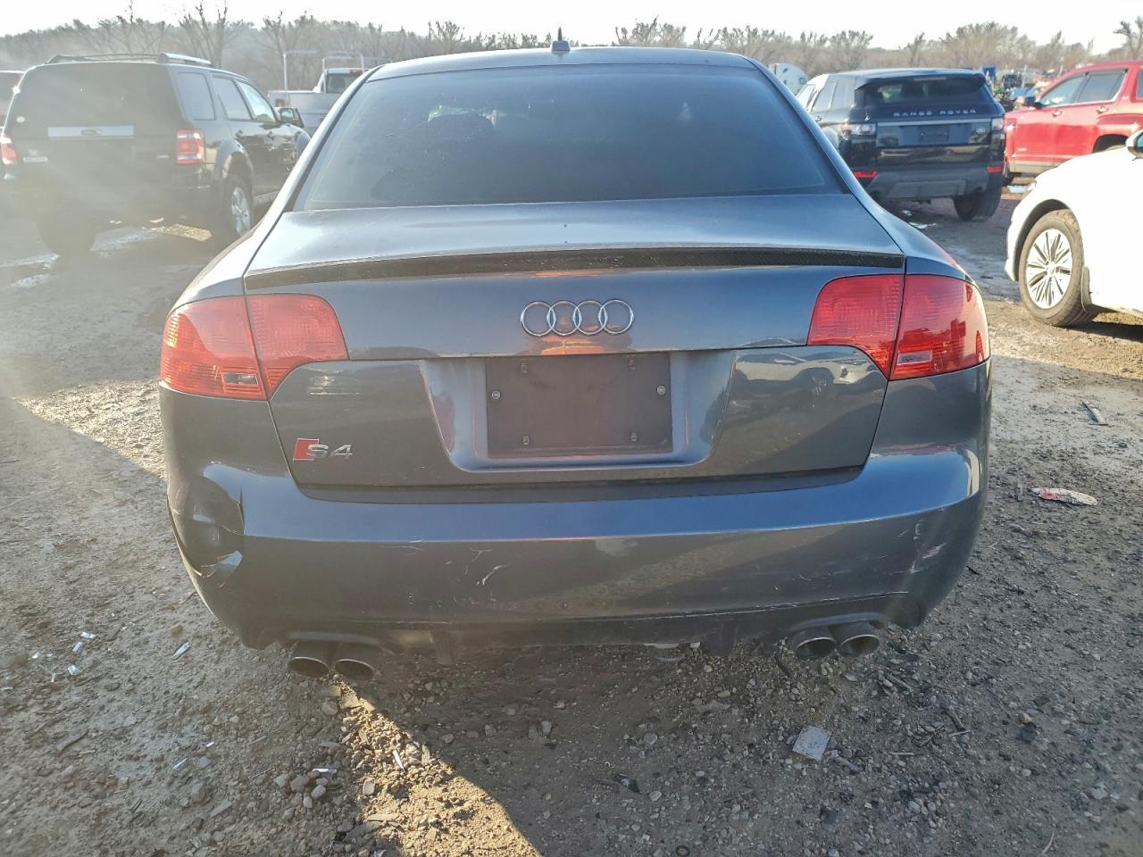 2007 Audi New S4 Quattro Серый vin: WAUGL78EX7A061064