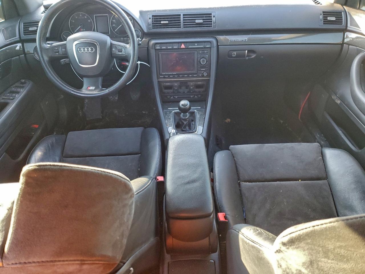 2007 Audi New S4 Quattro Серый vin: WAUGL78EX7A061064