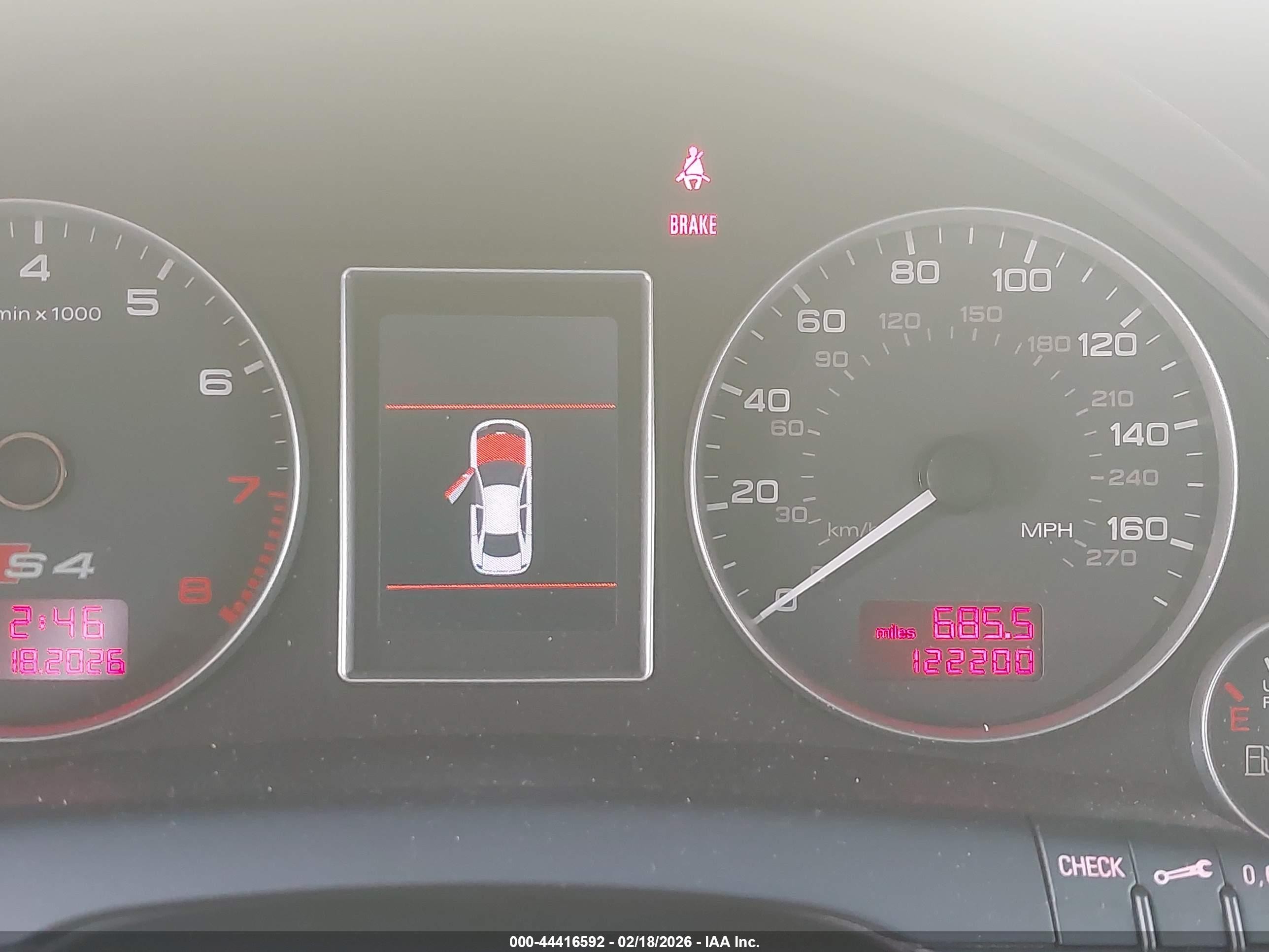 2007 Audi S4 4.2 Yellow vin: WAUGL78EX7A235828