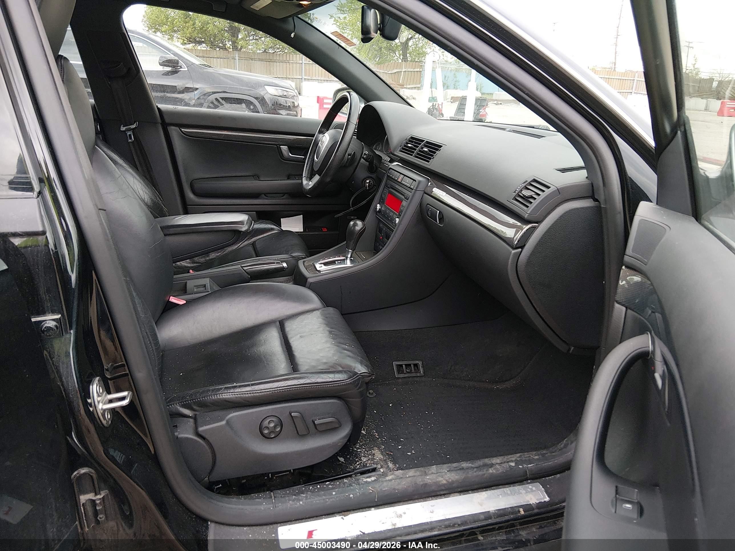 2007 Audi S4 4.2 Black vin: WAUGL78EX7A245307