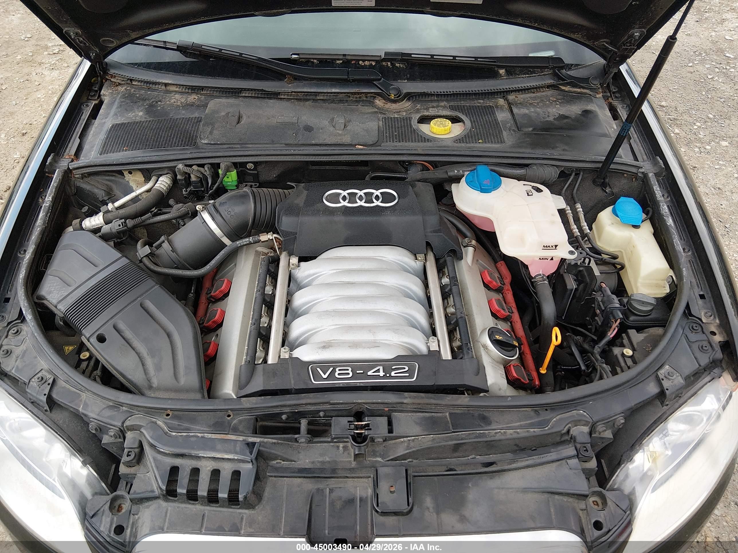 2007 Audi S4 4.2 Black vin: WAUGL78EX7A245307
