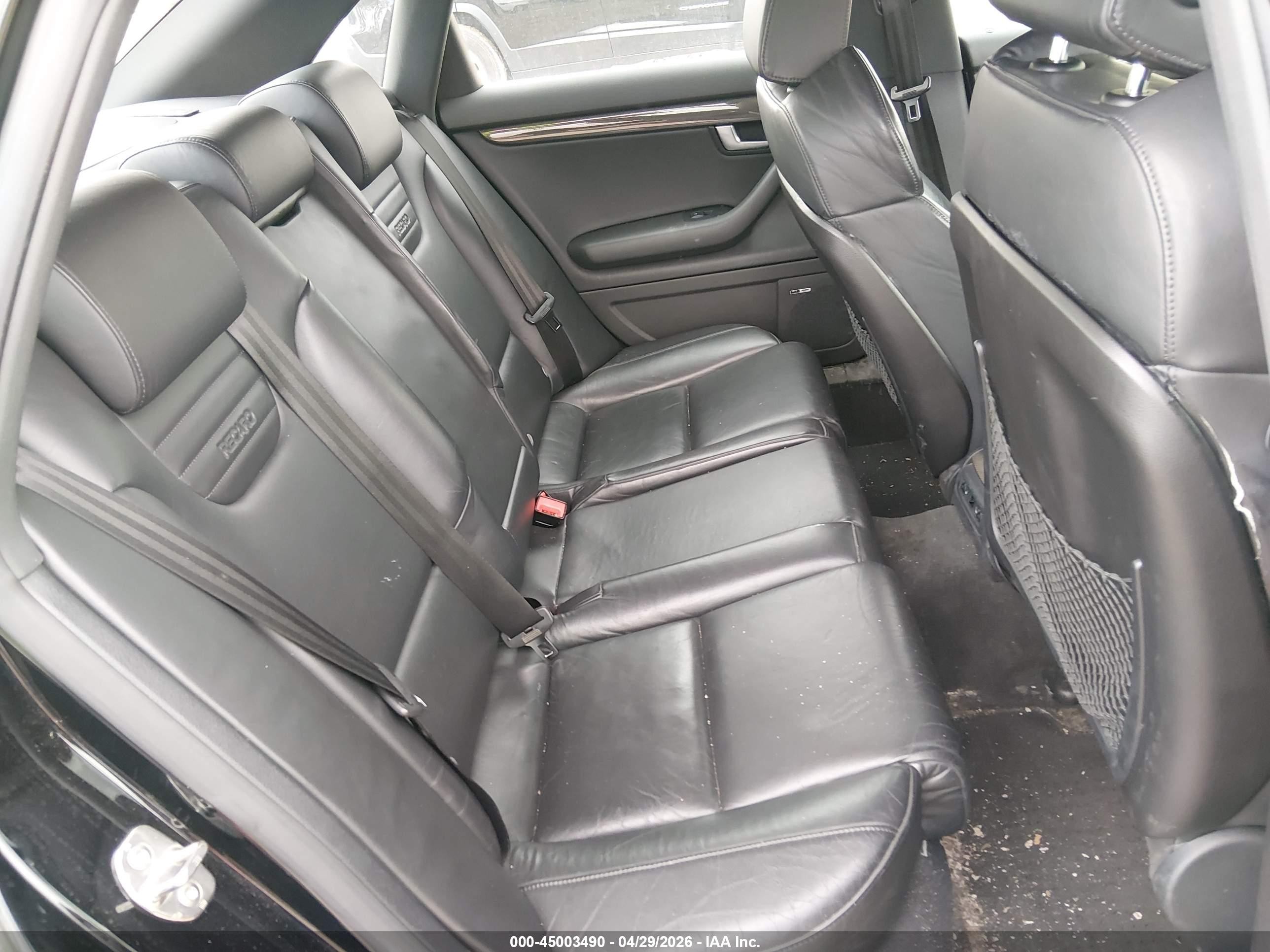 2007 Audi S4 4.2 Black vin: WAUGL78EX7A245307