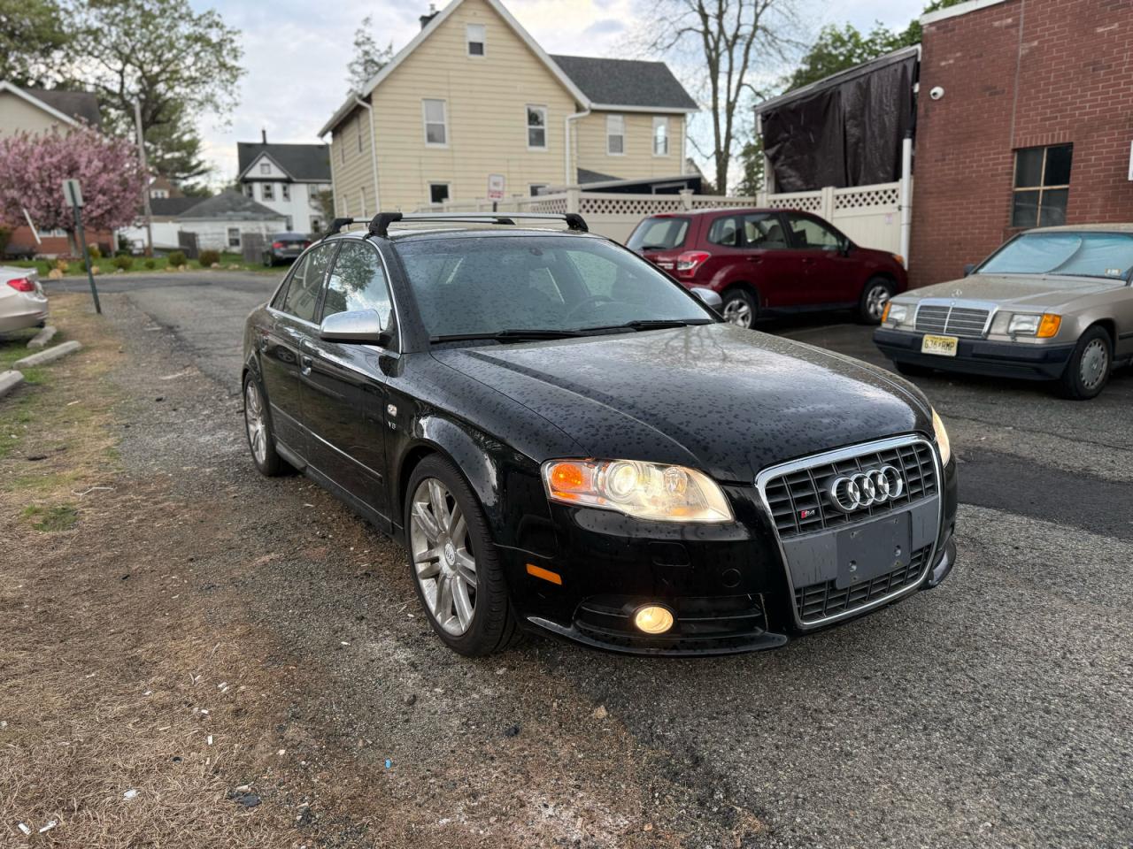 2007 Audi New S4 Quattro Black vin: WAUGL78EX7A257554