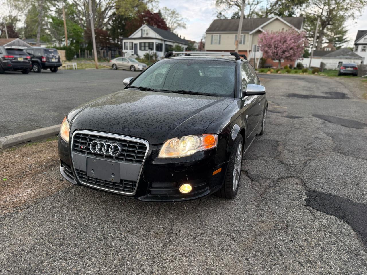 2007 Audi New S4 Quattro Черный vin: WAUGL78EX7A257554