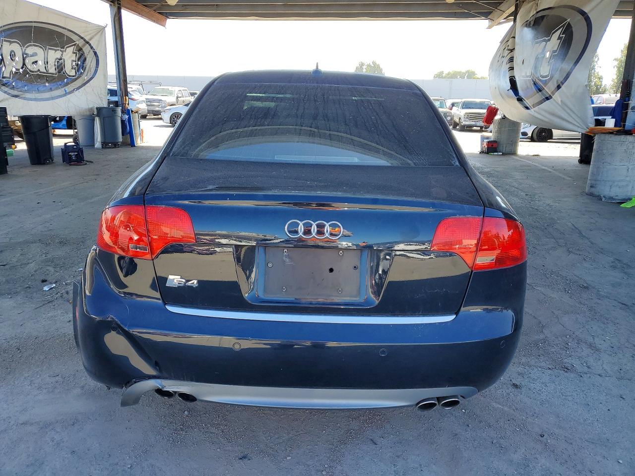 2007 Audi New S4 Quattro Blue vin: WAUGL98E67A220447