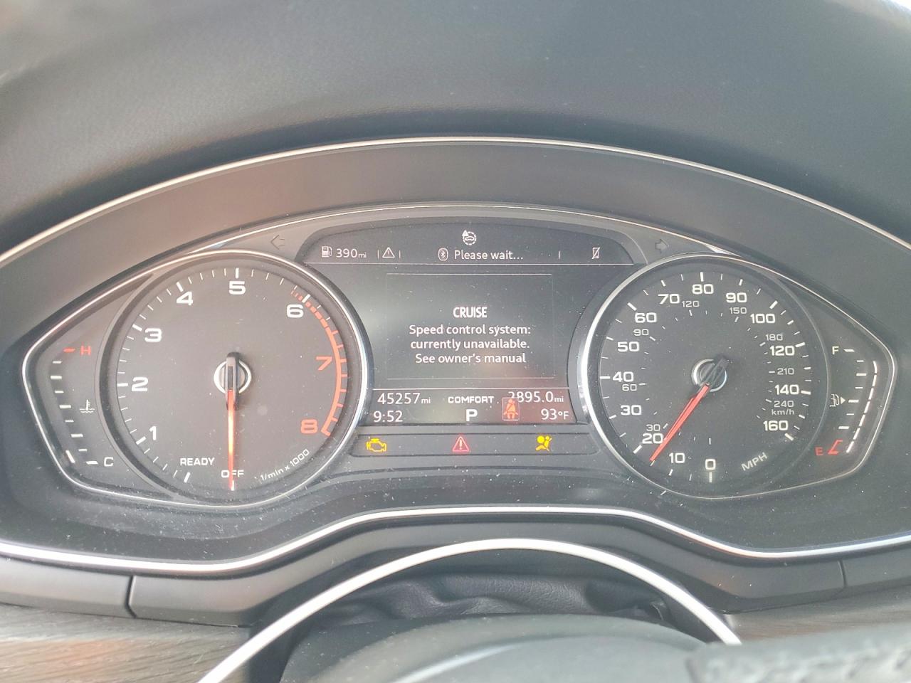 2019 Audi A4 Premium Gray vin: WAUGMAF41KN001499