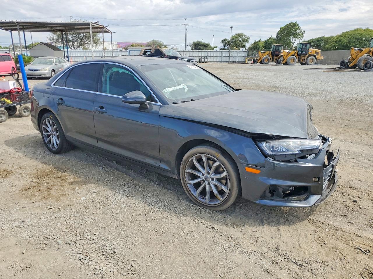 2019 Audi A4 Premium Gray vin: WAUGMAF41KN001499