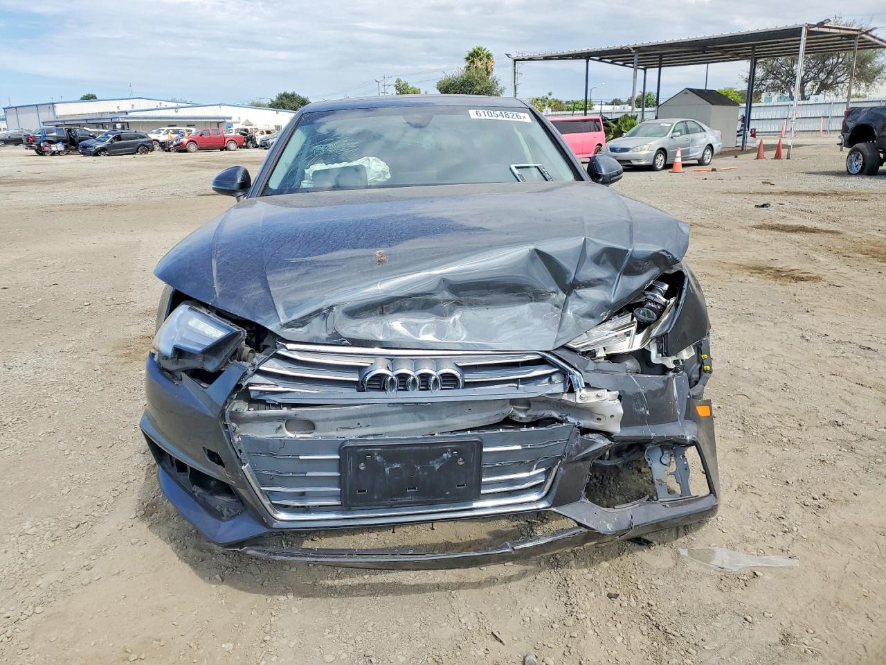 2019 Audi A4 Premium Gray vin: WAUGMAF41KN001499