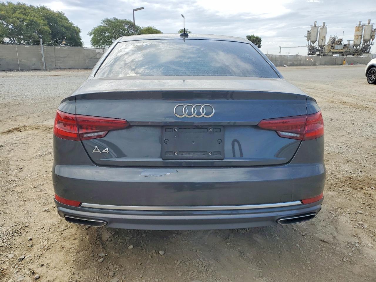 2019 Audi A4 Premium Gray vin: WAUGMAF41KN001499