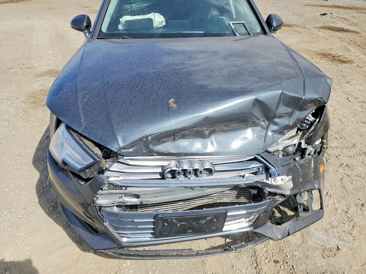 2019 Audi A4 Premium Gray vin: WAUGMAF41KN001499