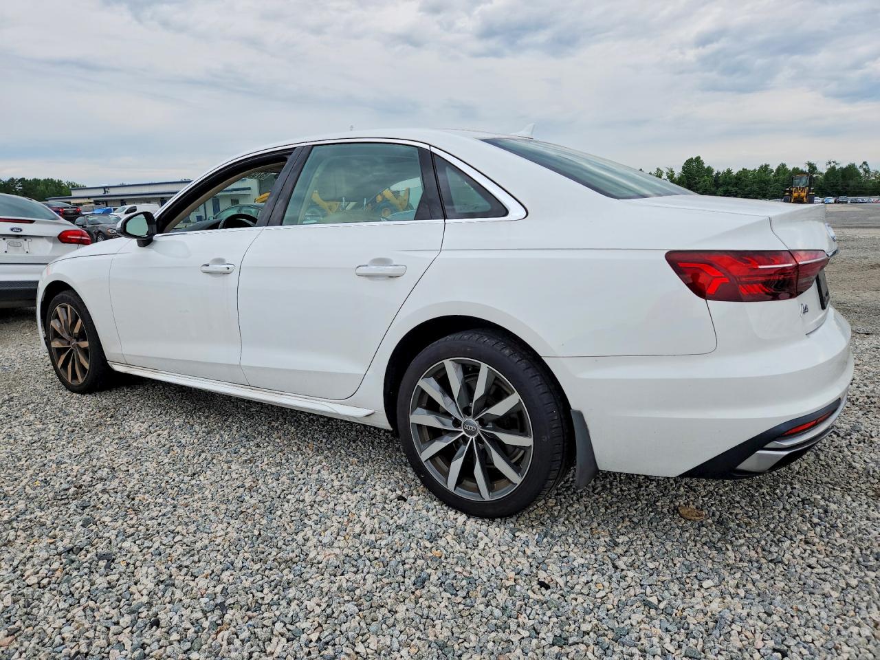 2020 Audi A4 Premium White vin: WAUGMAF45LN005153