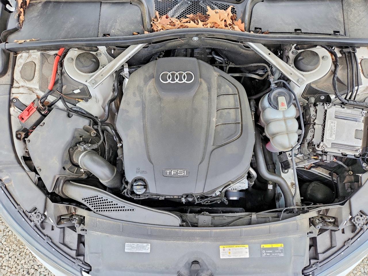 2020 Audi A4 Premium White vin: WAUGMAF45LN005153