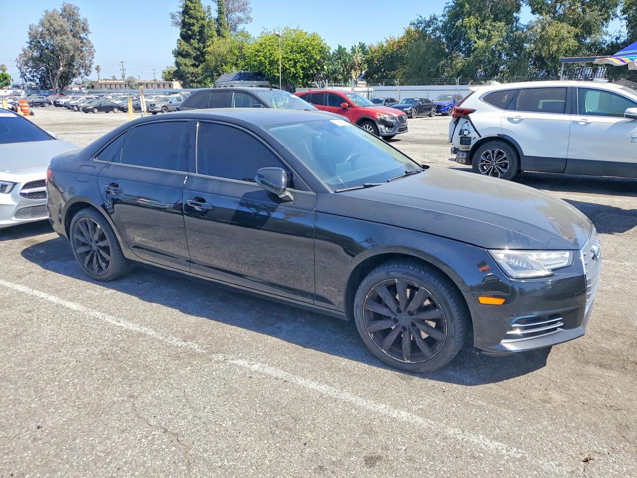 2017 Audi A4 Ultra Premium Black vin: WAUGMAF47HN044494