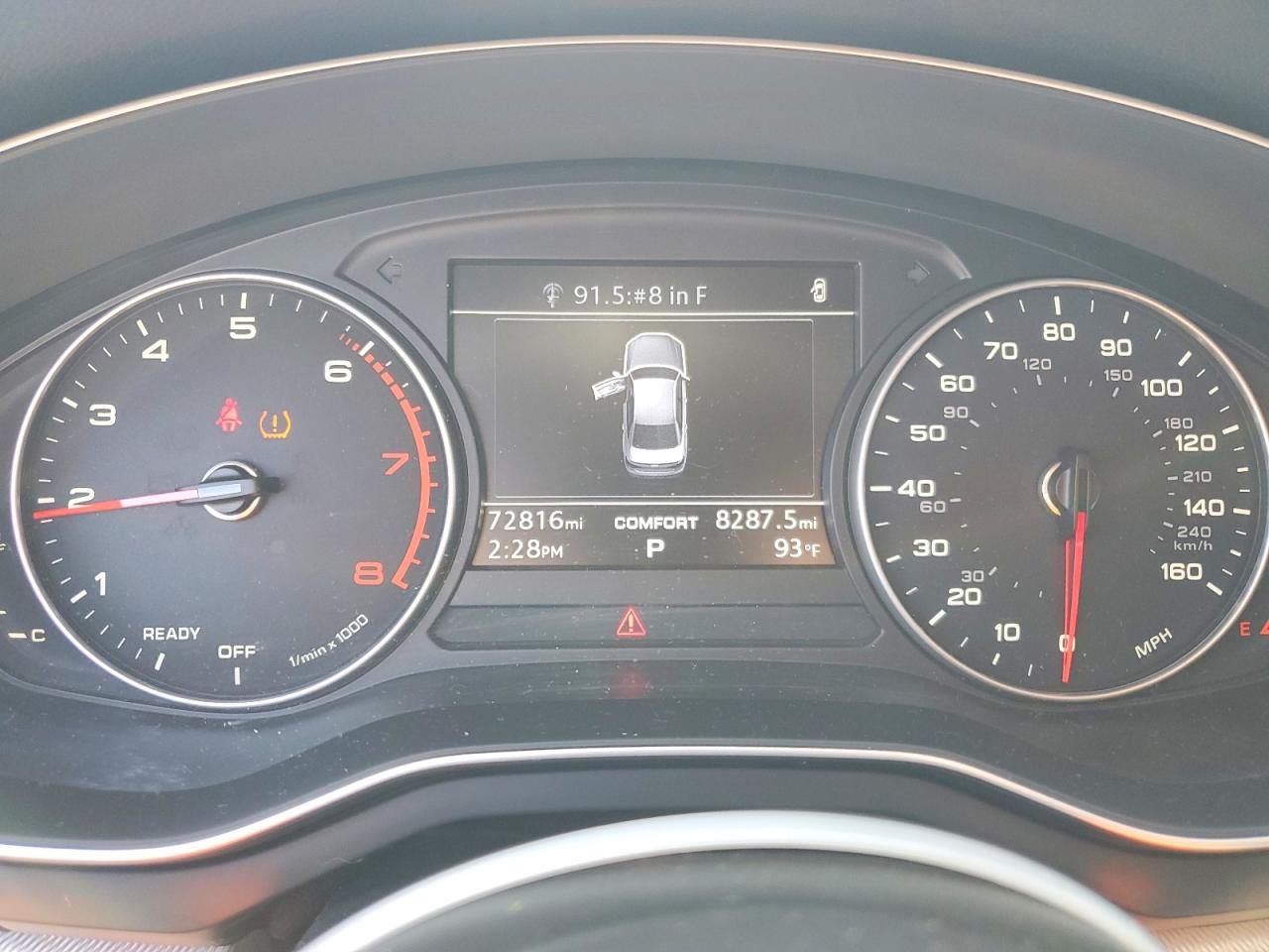 2017 Audi A4 Ultra Premium Black vin: WAUGMAF47HN044494