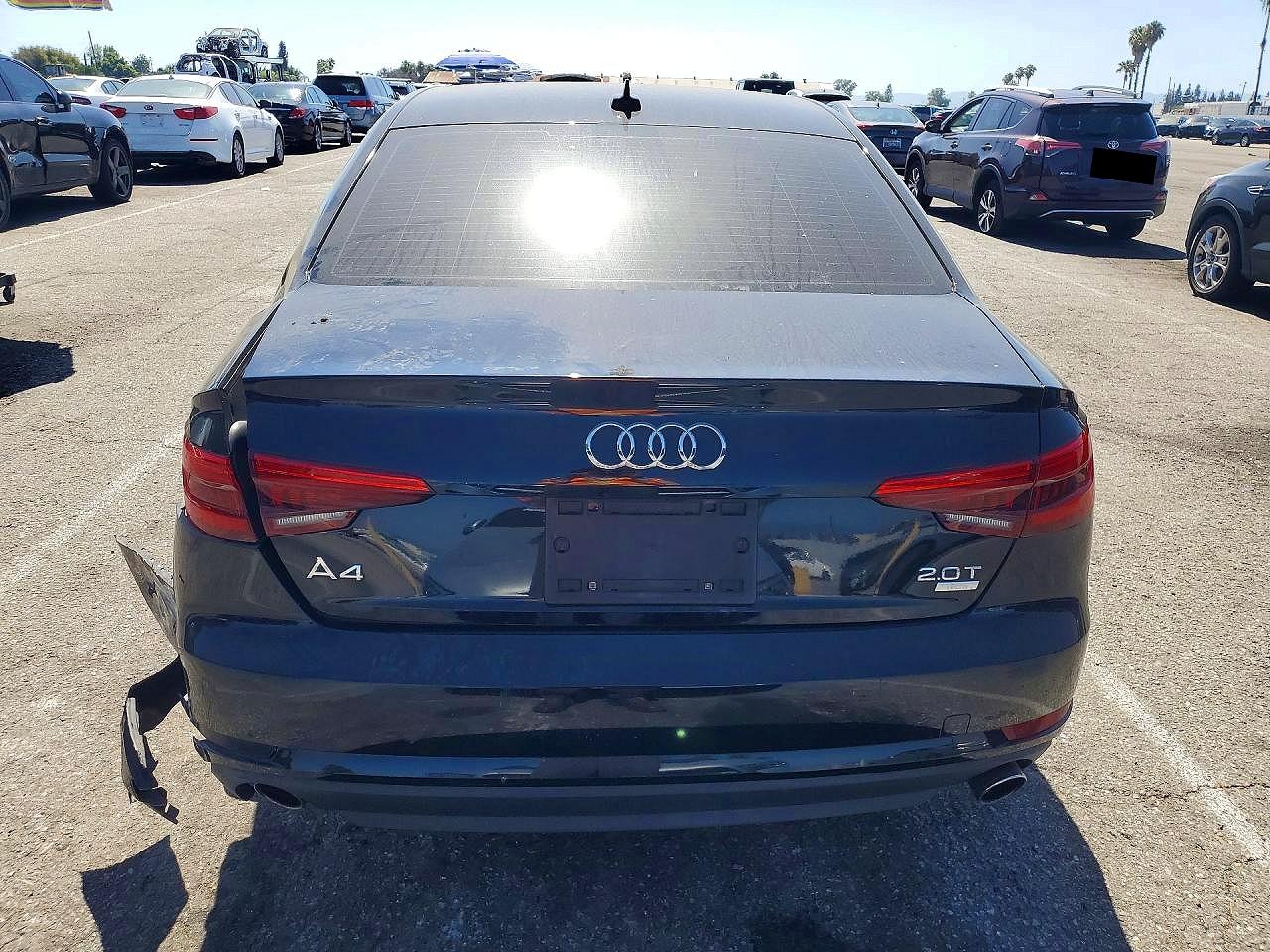2017 Audi A4 Ultra Premium Black vin: WAUGMAF47HN044494