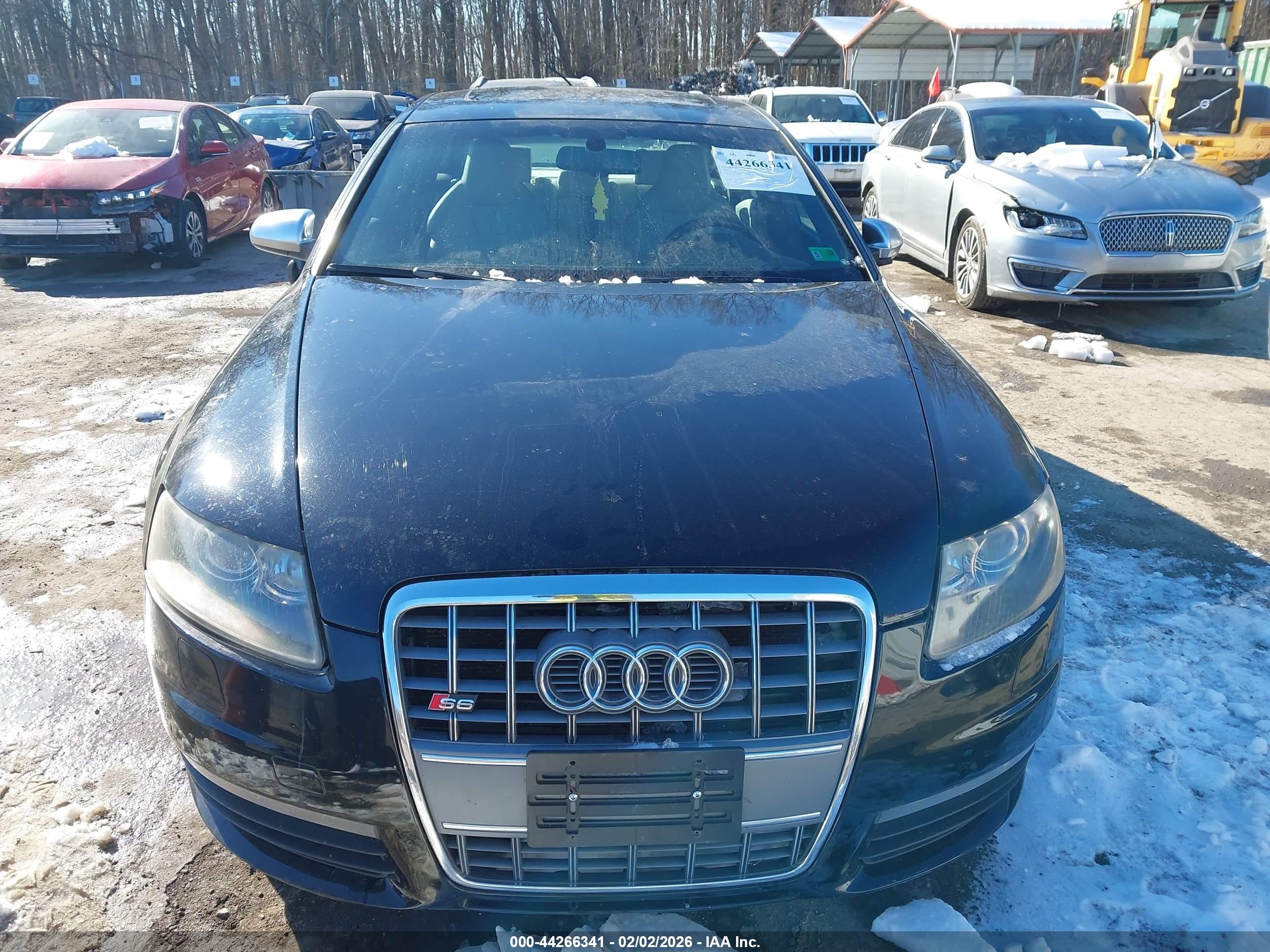2007 Audi S6 5.2 Black vin: WAUGN74F47N047999