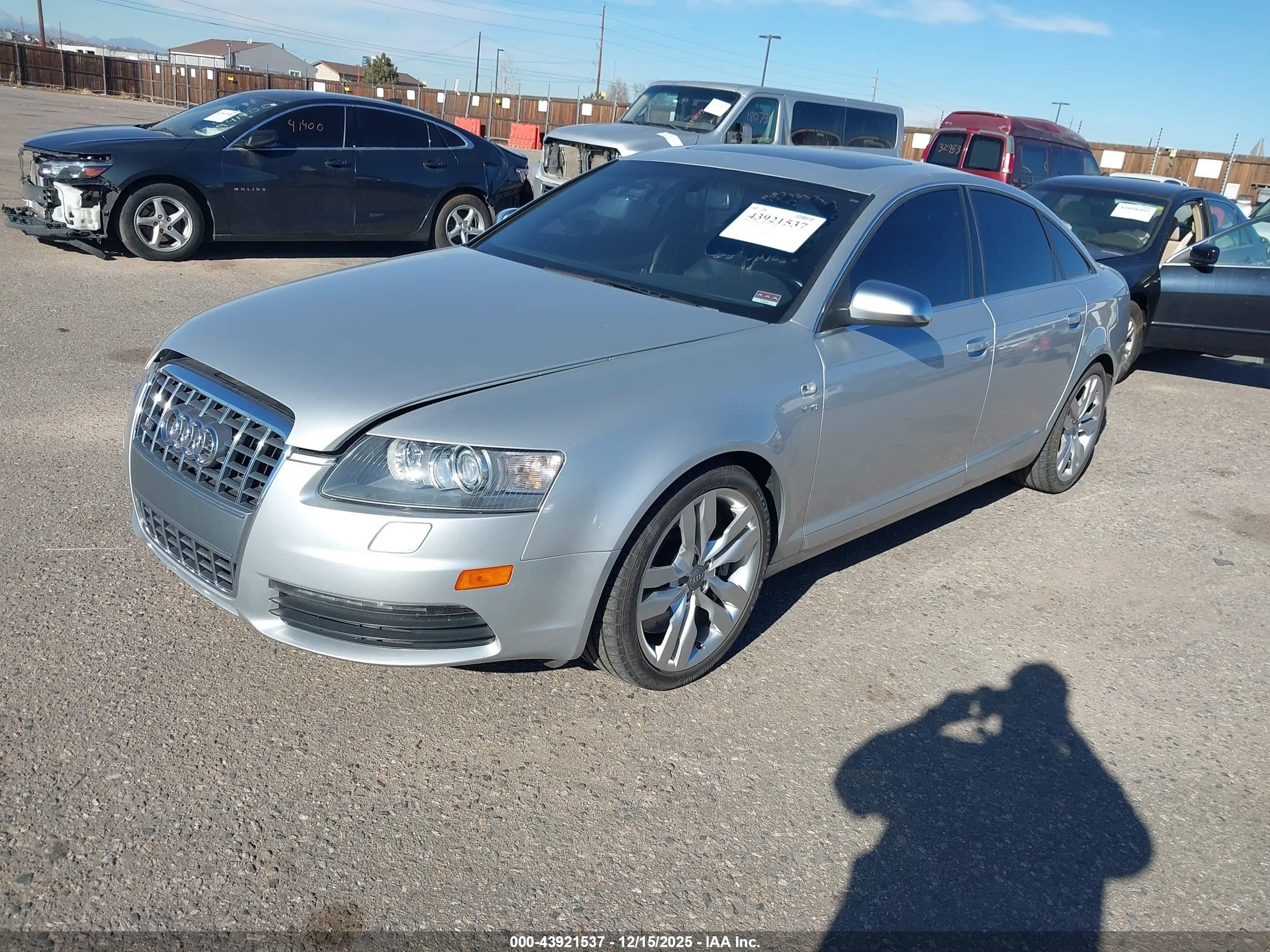 2007 Audi S6 5.2 Silver vin: WAUGN74FX7N045867