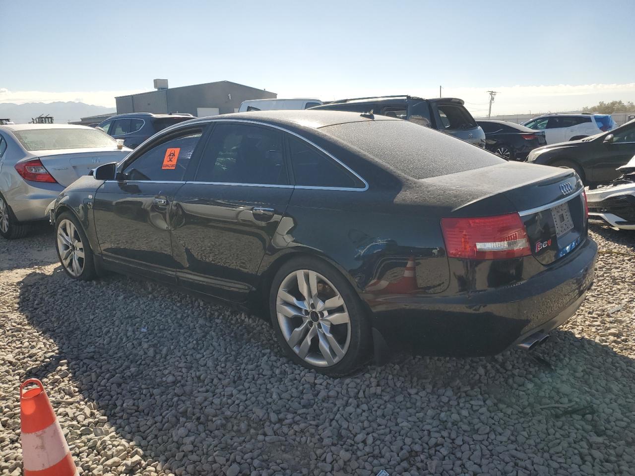 2007 Audi S6 Quattro Black vin: WAUGN94F07N103707