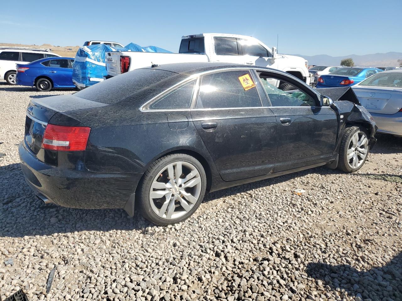 2007 Audi S6 Quattro Black vin: WAUGN94F07N103707