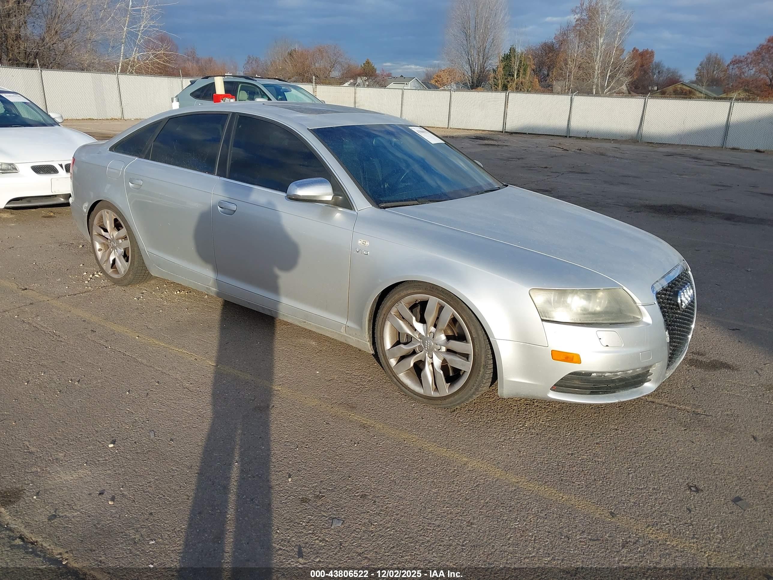 2007 Audi S6 5.2 Silver vin: WAUGN94F37N034091