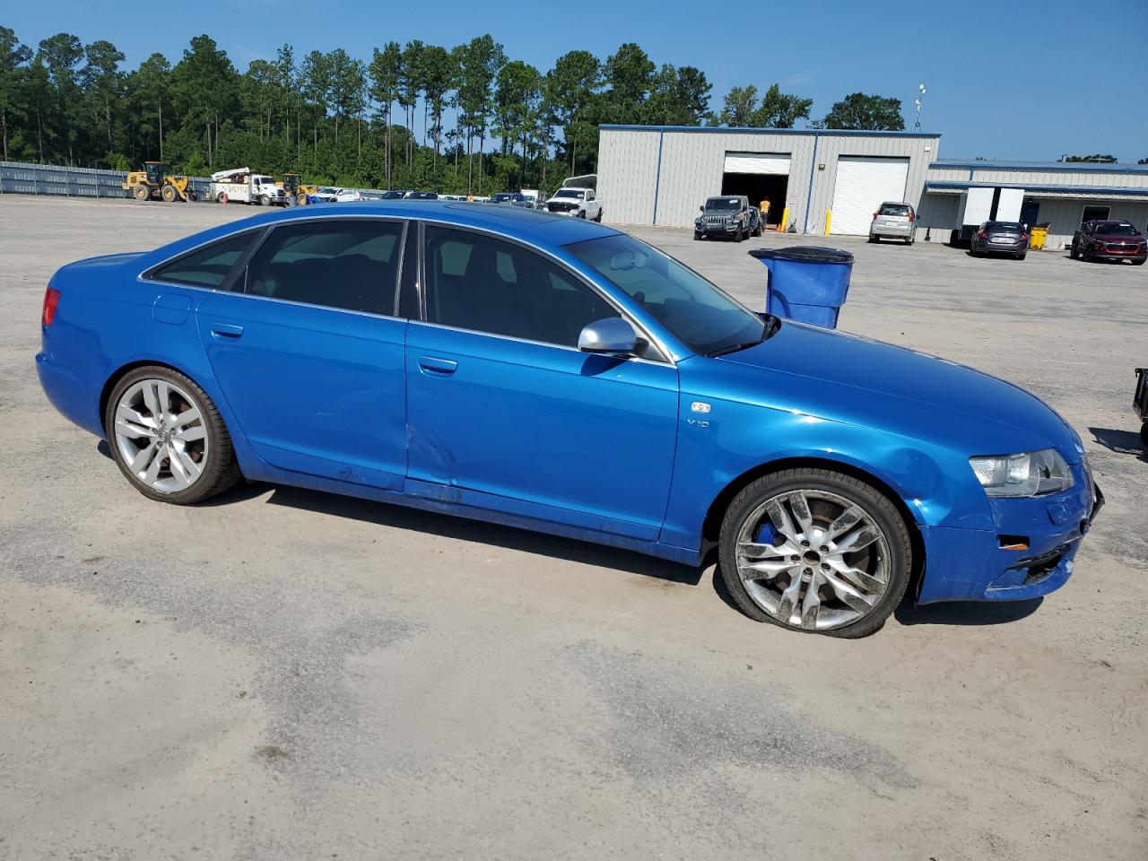 2007 Audi S6 Quattro Blue vin: WAUGN94F87N153965