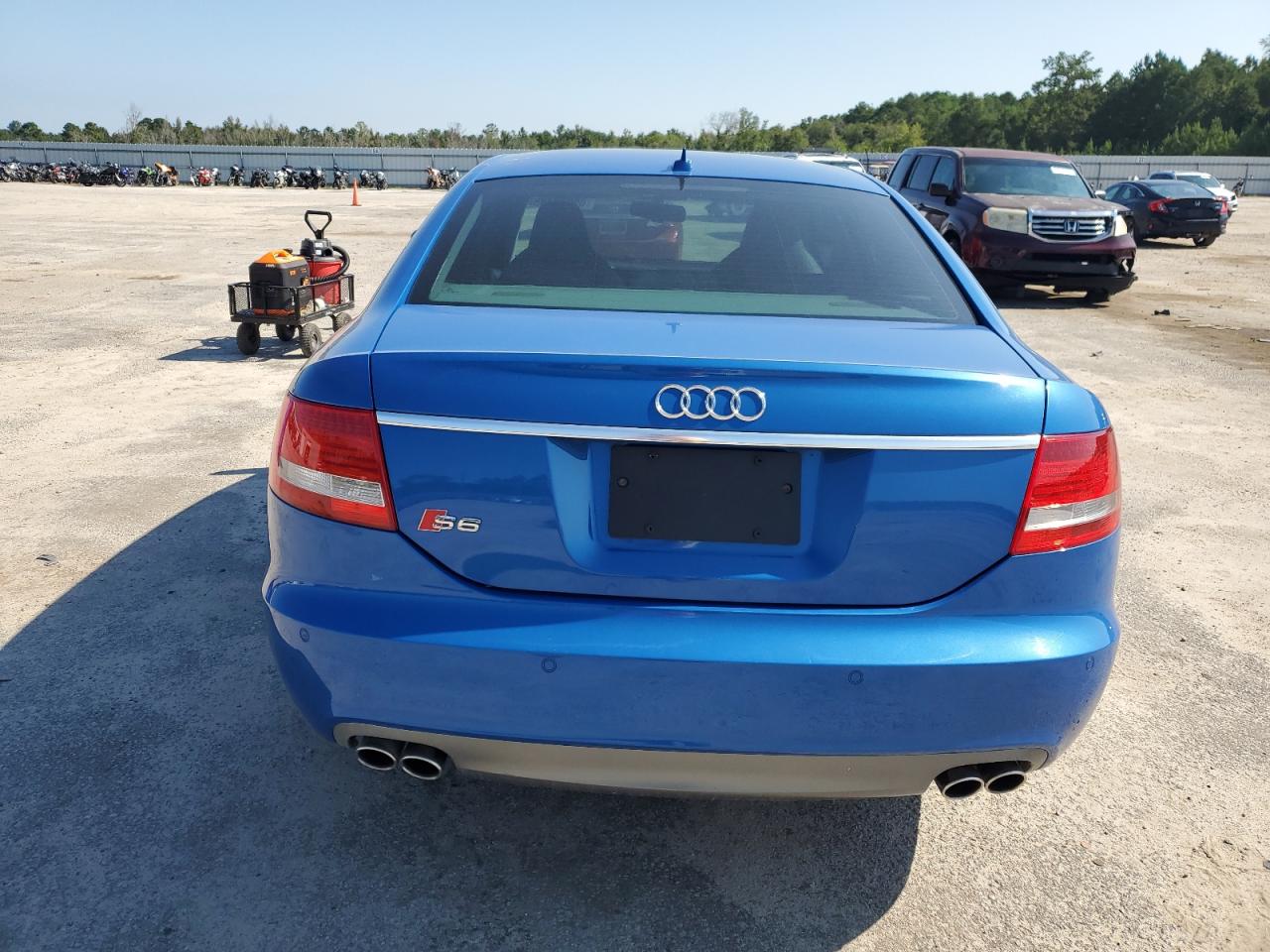 2007 Audi S6 Quattro Blue vin: WAUGN94F87N153965