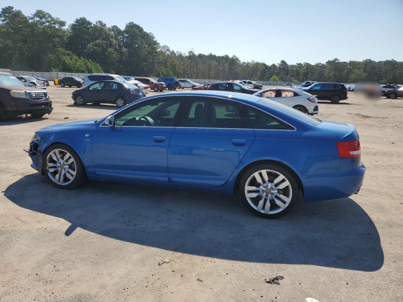 2007 Audi S6 Quattro Blue vin: WAUGN94F87N153965