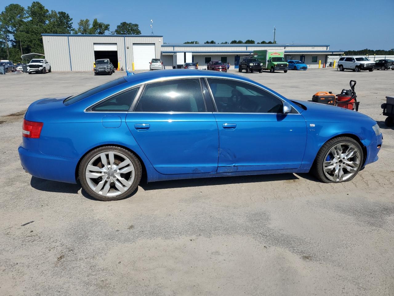 2007 Audi S6 Quattro Blue vin: WAUGN94F87N153965