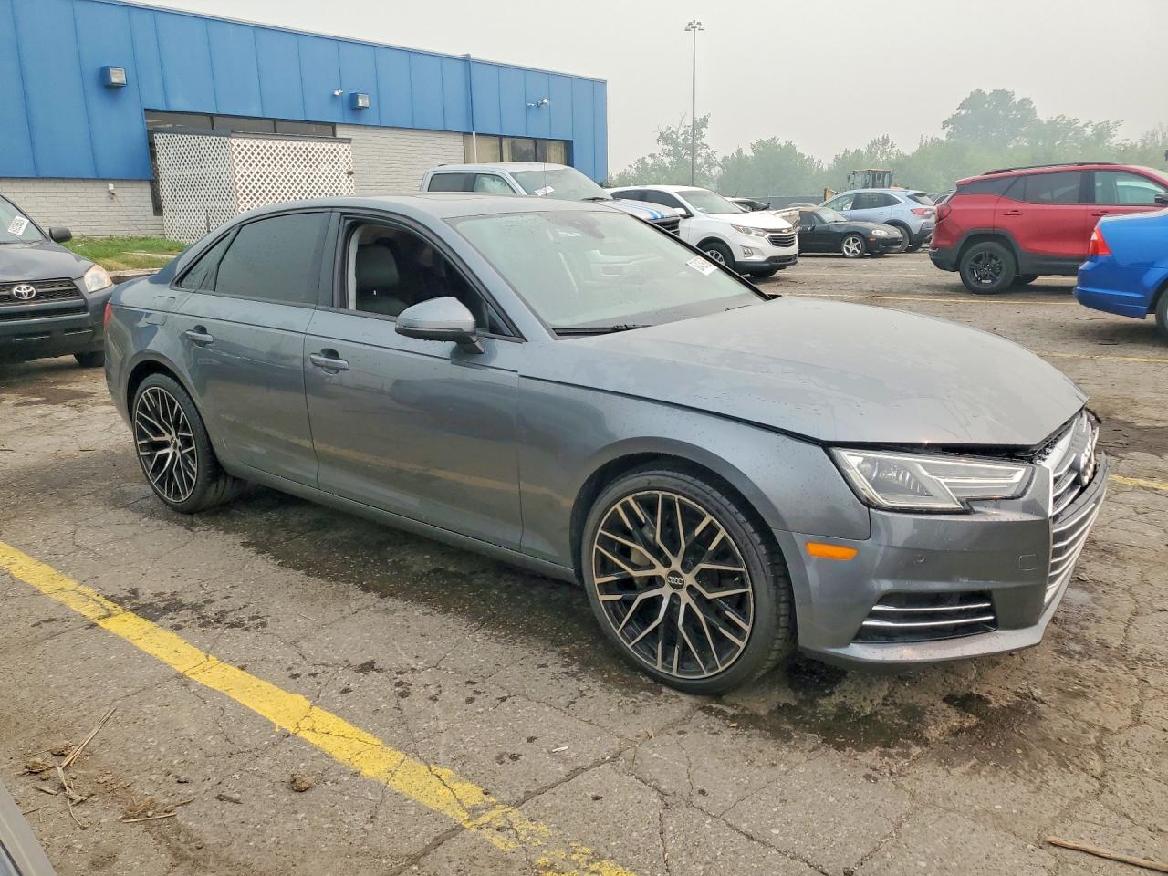 2017 Audi A4 Premium Silver vin: WAUGNAF47HN014876